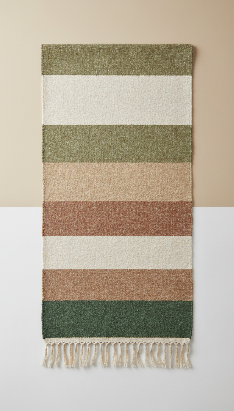 Handwoven Linen Table Runner